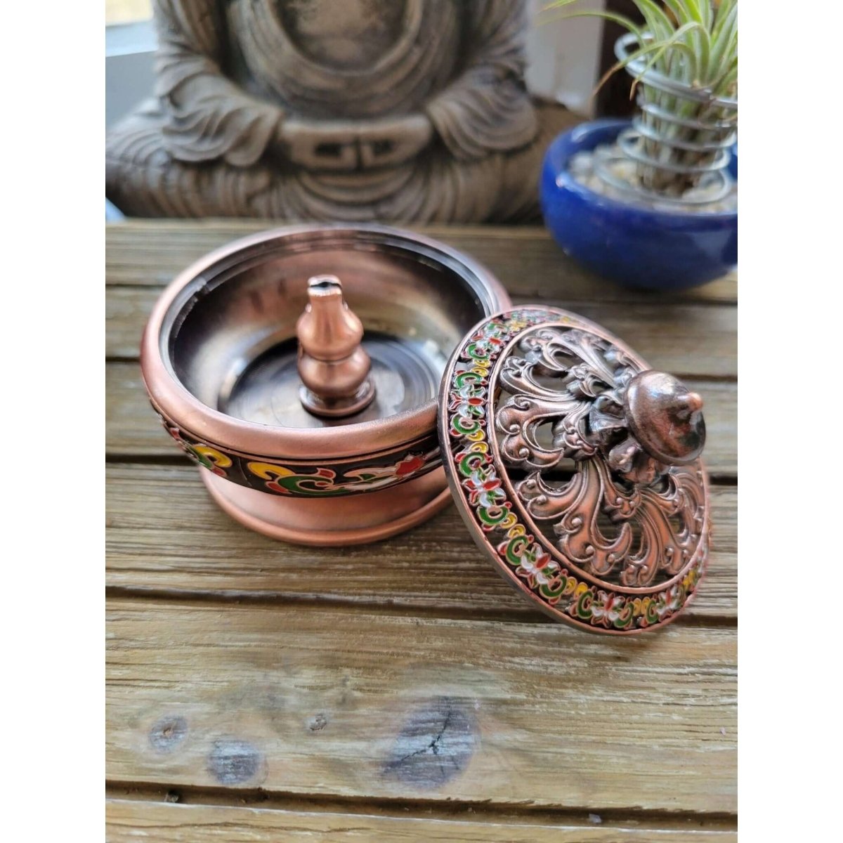 Incense Holder, Incense Burner ,Altar Decoration, Cone Holder Burner -