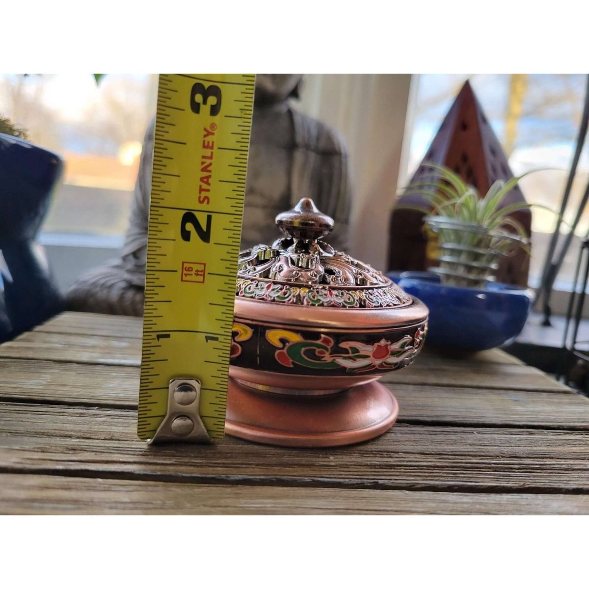 Incense Holder, Incense Burner ,Altar Decoration, Cone Holder Burner -