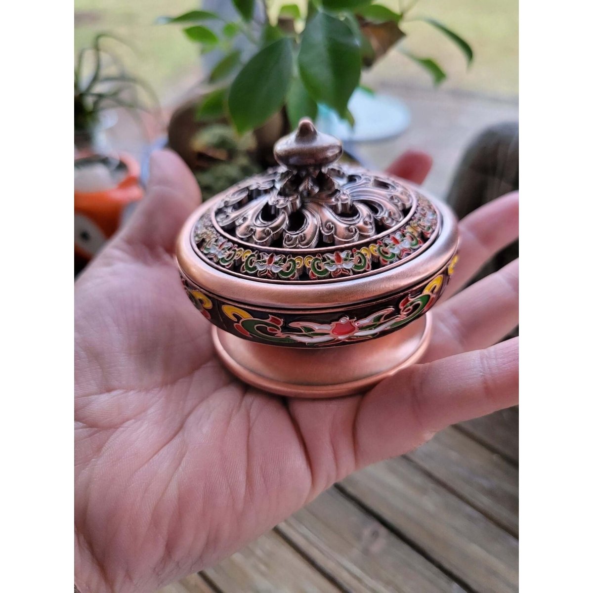 Incense Holder, Incense Burner ,Altar Decoration, Cone Holder Burner -