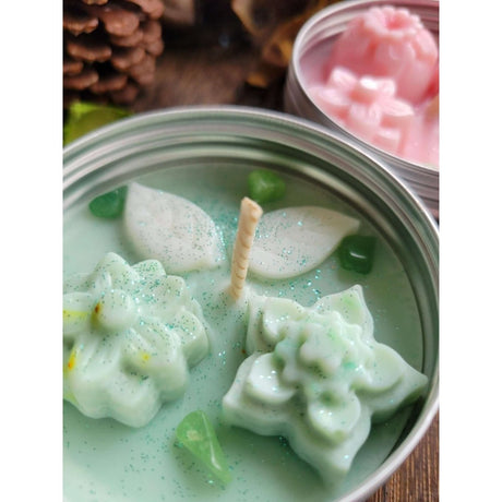 Lavender, Sage & Rosemary Soy Candles 8 oz ,Aromatherapy/Candle - Handmade Tin Jar -Candles