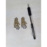 Magic Hand charms, Stainless Steel Charms, jewelry making -Charms & Pendants