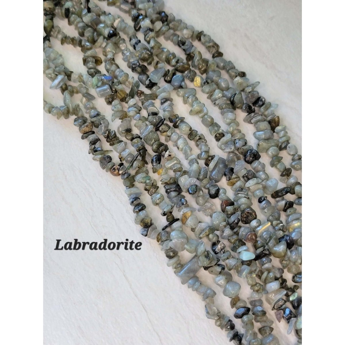 Natural Gemstone Chip Beads Assorted Stone 32" Strand Crystal Chip Necklace Jewelry Making -Jewelry Making Kits