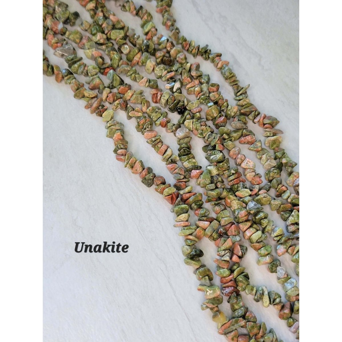Natural Gemstone Chip Beads Assorted Stone 32" Strand Crystal Chip Necklace Jewelry Making -Jewelry Making Kits