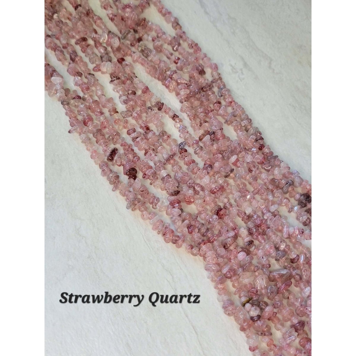 Natural Gemstone Chip Beads Assorted Stone 32" Strand Crystal Chip Necklace Jewelry Making -Jewelry Making Kits