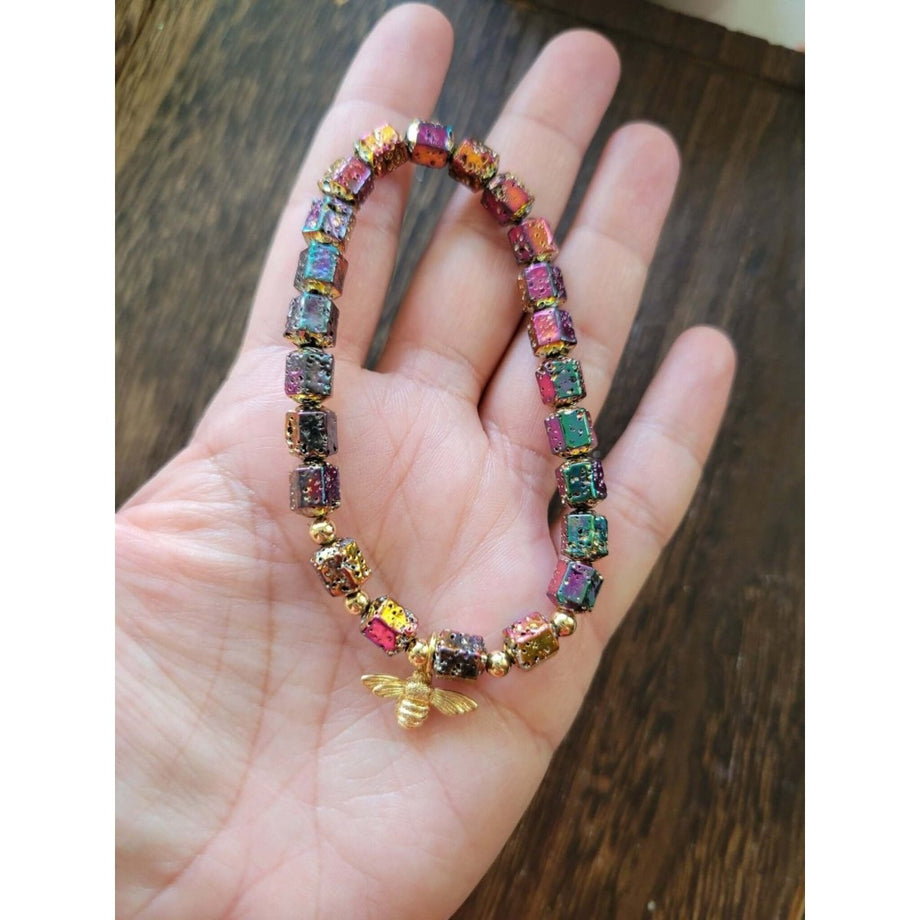 Hexagon Shaped Pendant {Bracelet} Hexagon Shaped Pendant {Bracelet}
