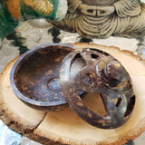 Pentacle Soapstone Multi Burner, Charcoal Burner, Incense holder -