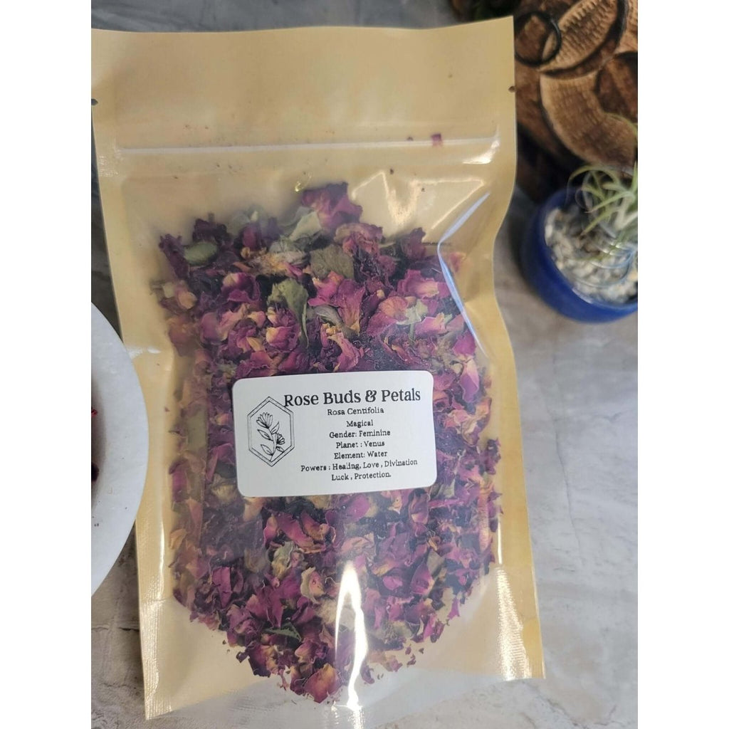 Rose Buds & Petals 1oz -Herbs & Spices
