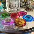 Set of two Tealight Candle Holder Different Colors -