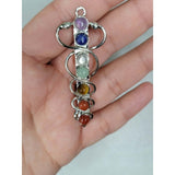 Snake Chakra Pendant , Reiki , Snake Pendant -Charms & Pendants