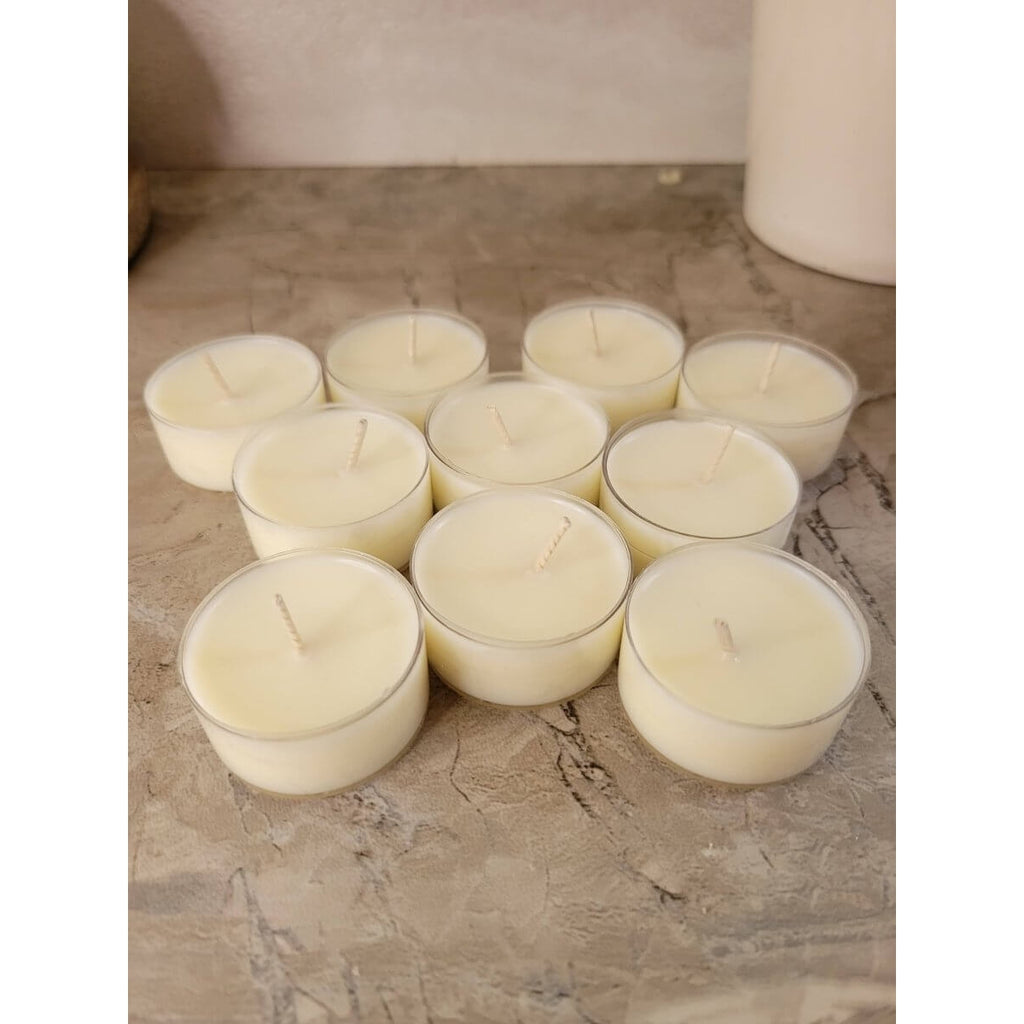 Soy Wax 10 Pack Scented tea light candles , Pack of 10 Candles -