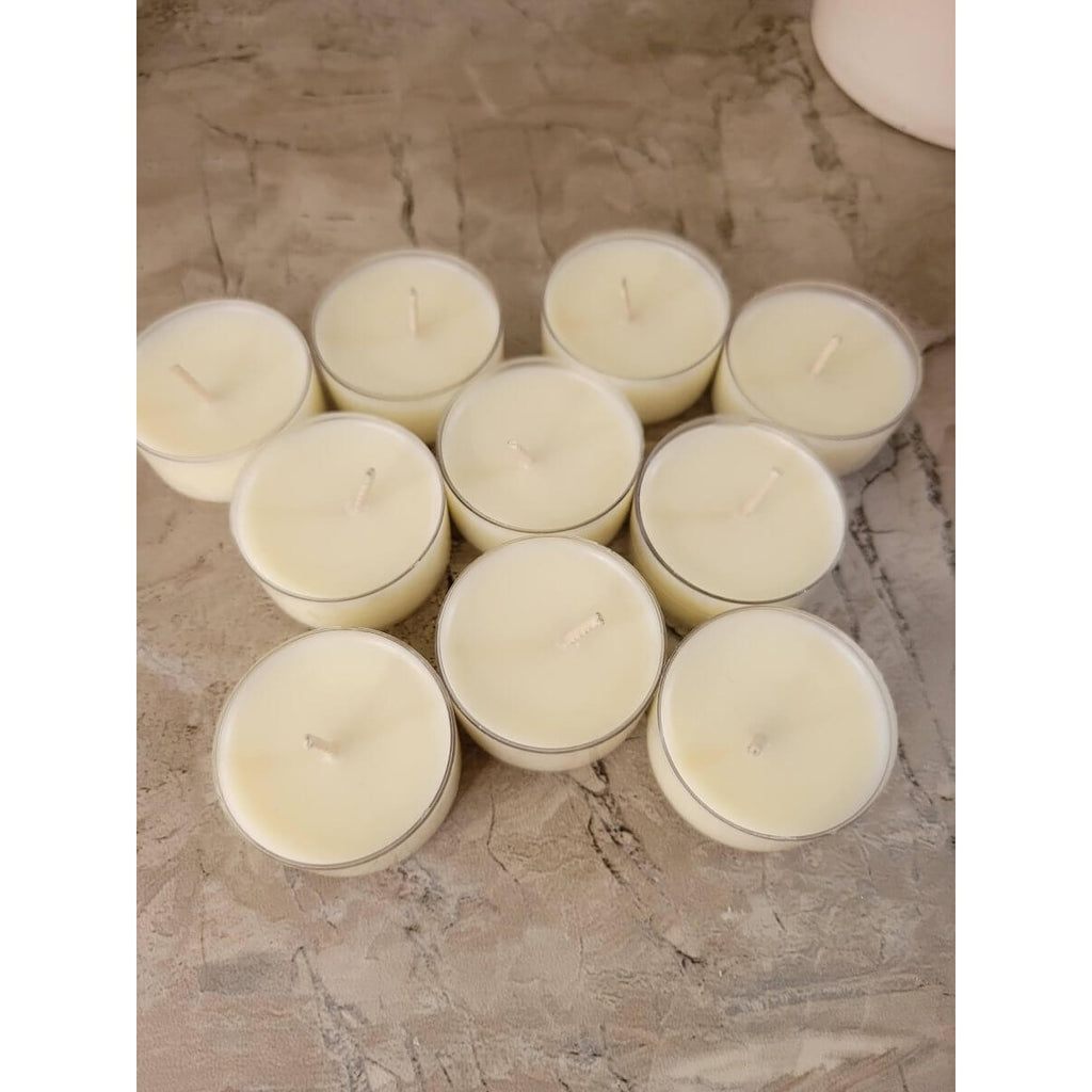 Soy Wax 10 Pack Scented tea light candles , Pack of 10 Candles -