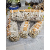 White Sage & Cinnamon Smudge Stick -Herbs & Spices