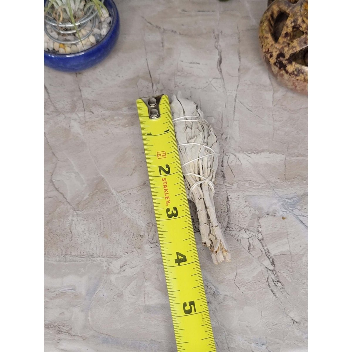 White Sage Smudge Stick - Mini Torch Style 4" -Herbs & Spices
